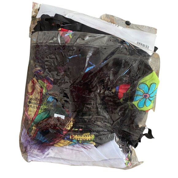 Outta Sight 60s Hippie Costume Multicolor Halloween Pants Men 2XL - Picture 2 of 5